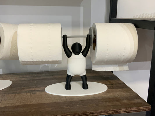 Toilet Paper Holder Strong Man