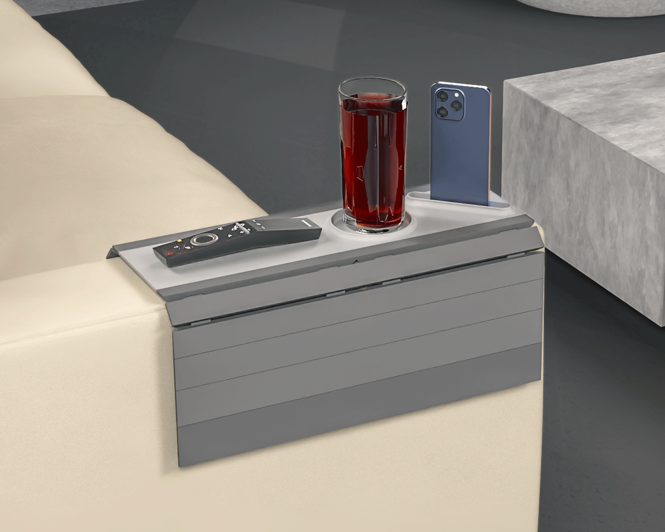 Gadgets on the Sofa - Couch Arm Trays
